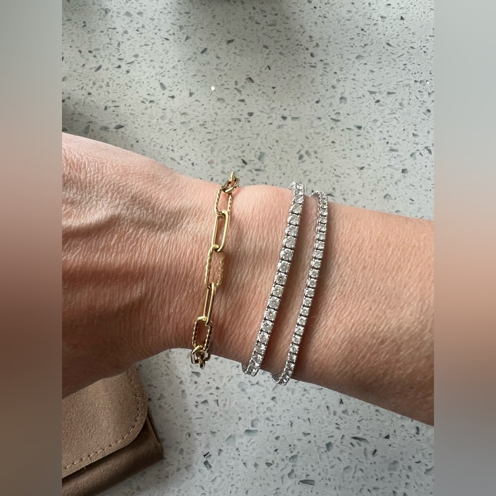 David Yurman DY Madison Link Bracelet in XS - Picture 12 of 15